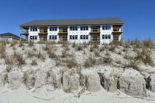 Sea Oats condominium above the Cherry Grove dunes